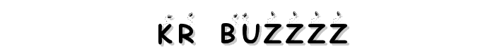 KR Buzzzz font